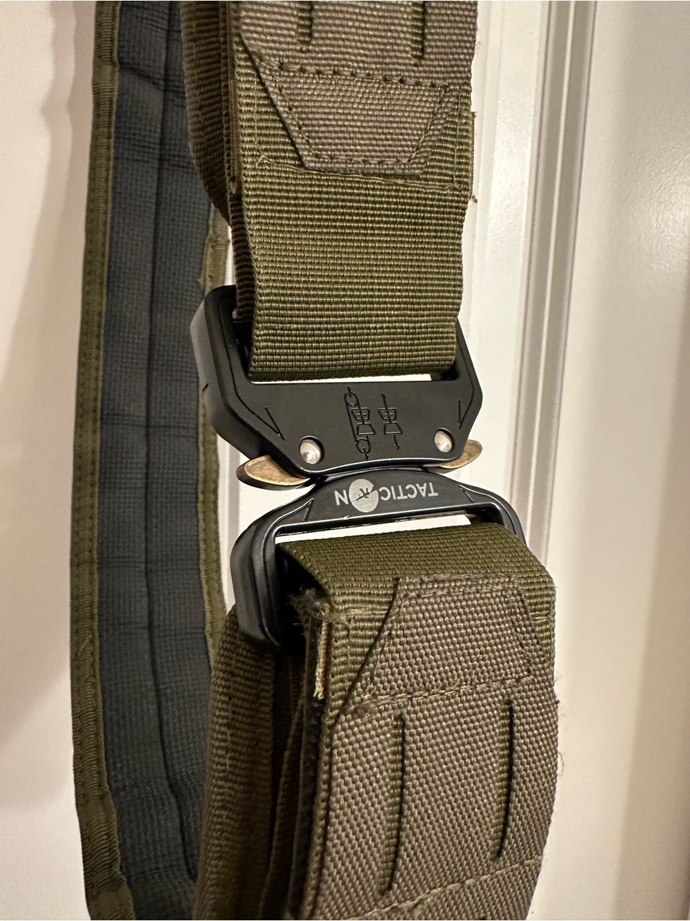 Tacticon Battle Belt OD Olive Drab Green Size Medium nwot